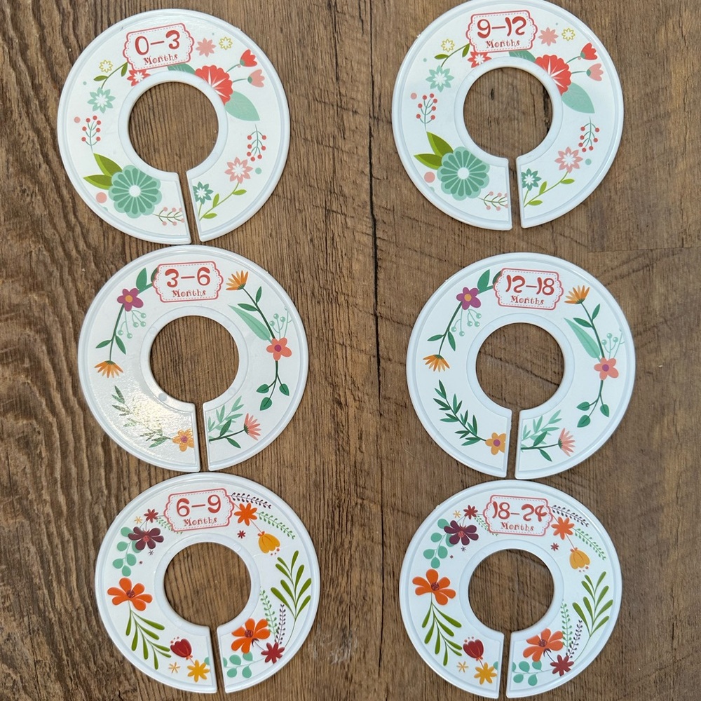 Baby closet dividers